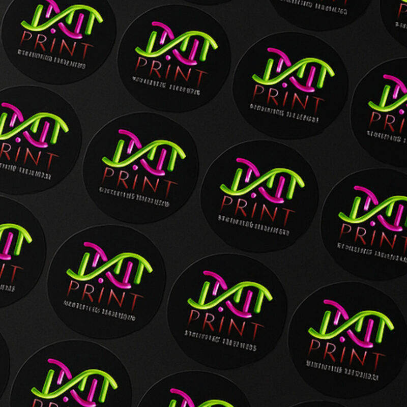 Staples Roud Stickers CUSTOM PRINTED ROUND STICKERS - PrintX - The Print Lab London