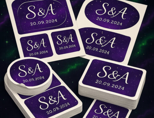 WEDDING STICKERS PRINTING