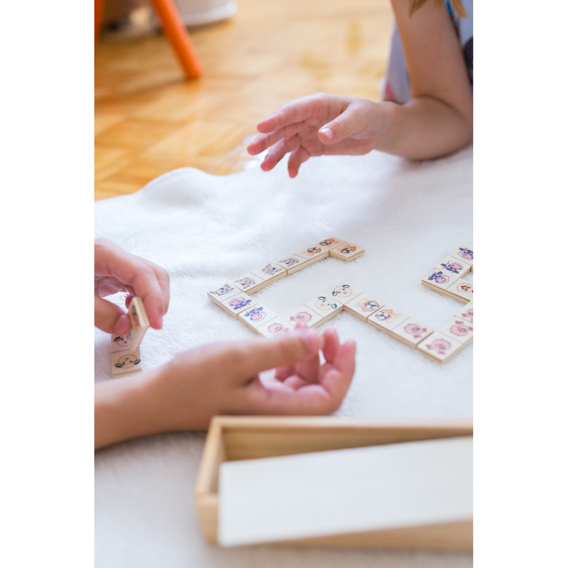 WOODEN DOMINO GAME 