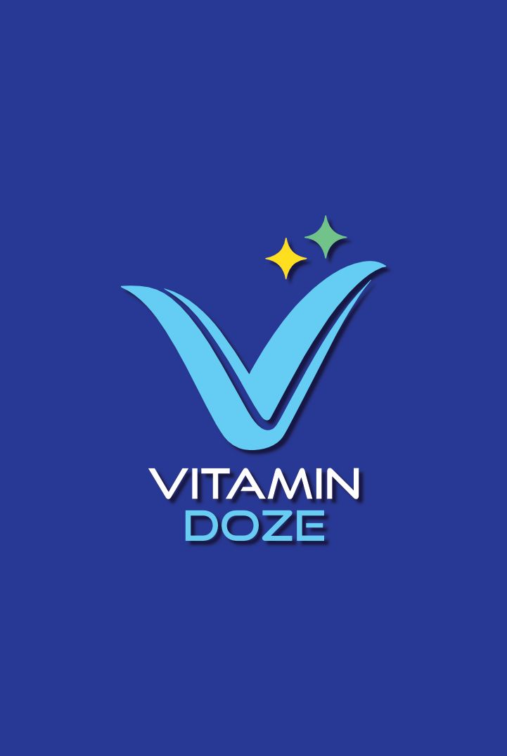 Custom discount voucher printing for Vitamin Doze featuring branded design, promotional offer and QR code linking customers directly to the online store.